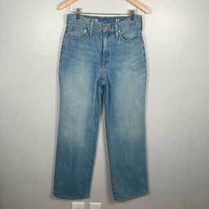 J. Crew 90’s wide-leg Jean size 27 cotton/lyocell blend high rise drapey